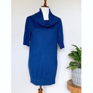 Ann Taylor | Cowl Neck Short Sleeve Sweater Tunic